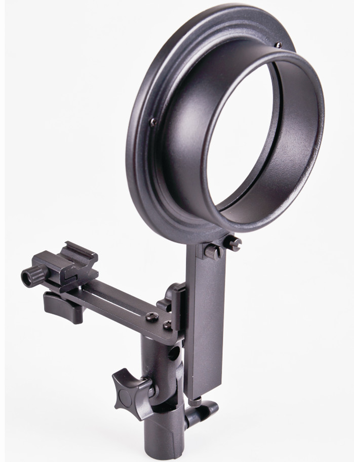 耐思/國宇新品發布 LM型新能源技術閃光燈架，適配神牛金貝等小燈通用卡口